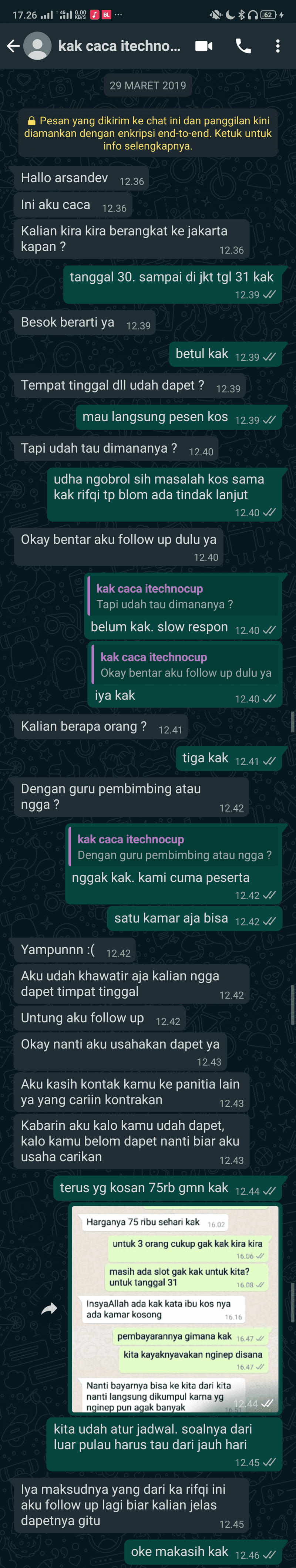 Chat Gua Dan Kak Caca